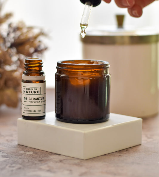 L'huile essentielle de Géranium bio