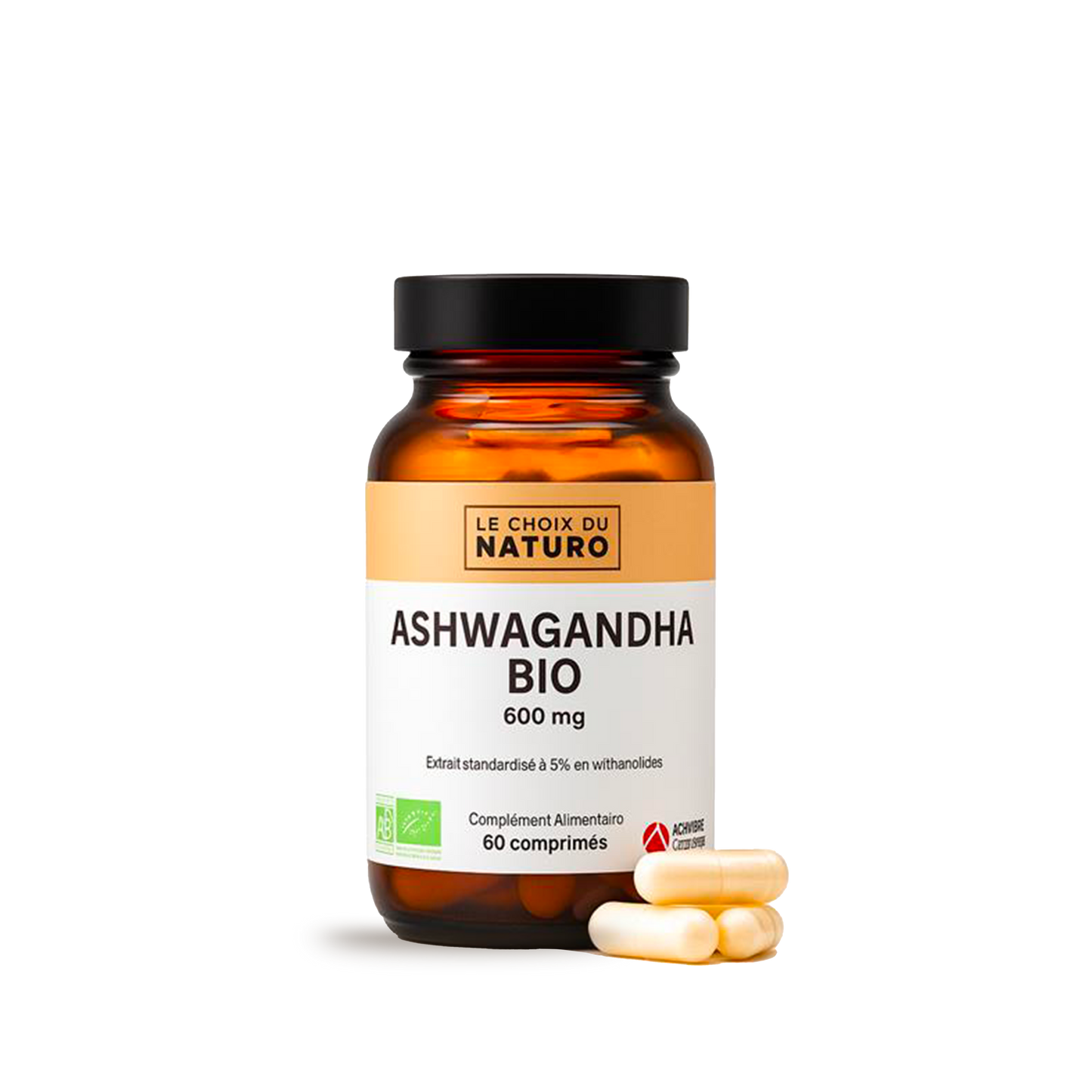 Ashwagandha bio KSM66 - 60 comprimés
