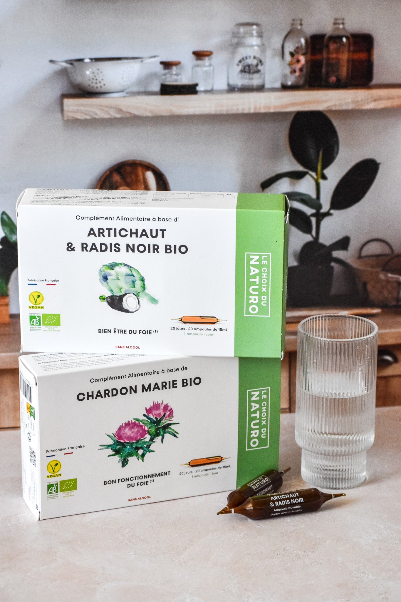 Artichaut et Radis Noir Bio - Complément alimentaire