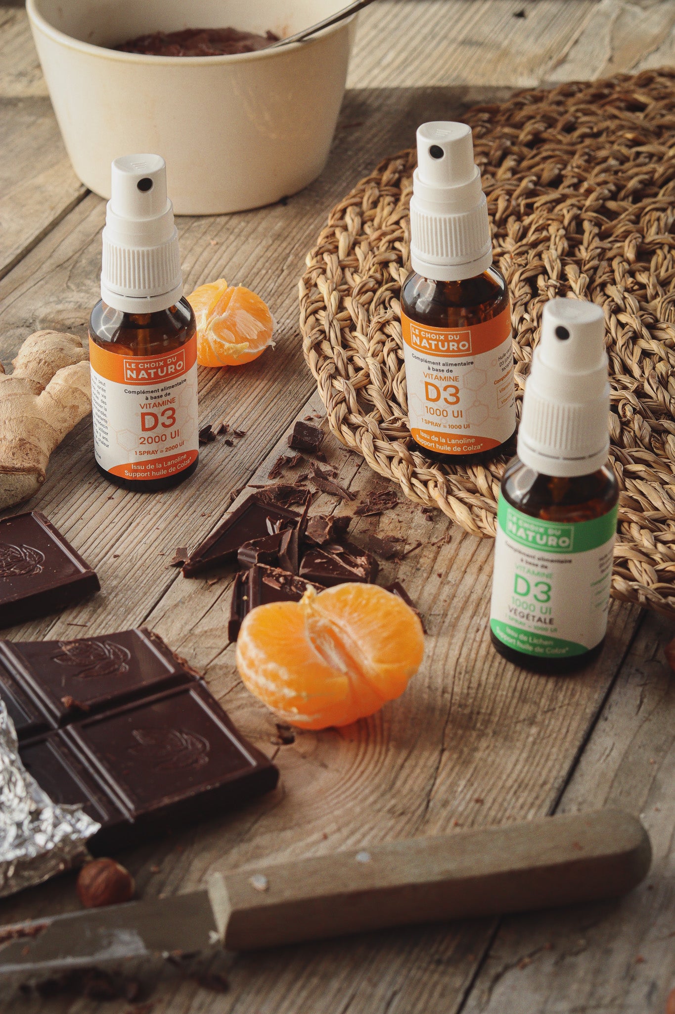 Vitamine D3 bio végétale