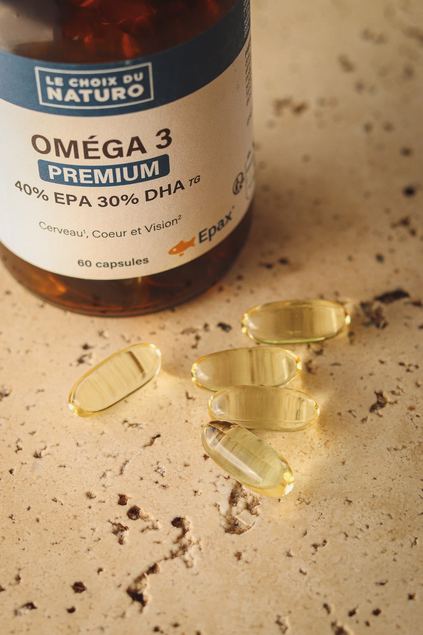 Omega 3 Premium EPAX® - 60 capsules