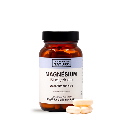 Bisglycinate de magnésium 300mg - 90 gélules