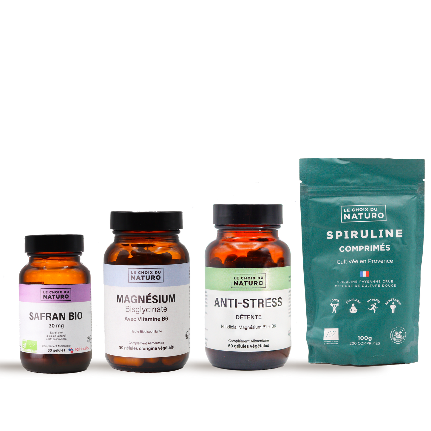 Pack Sérénité : Stress, Sommeil Léger, Fatigue Mentale