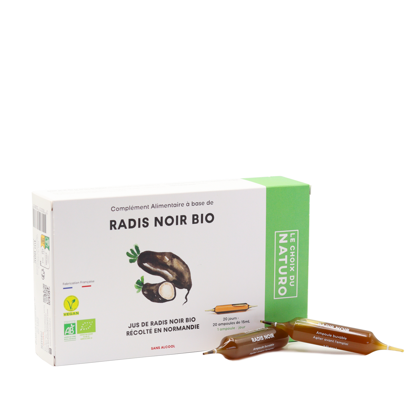 Radis Noir Bio - Complément alimentaire