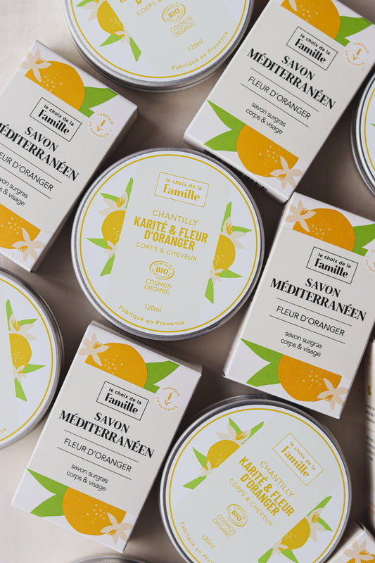 Chantilly corps et cheveux - Karité & Fleur d'Oranger