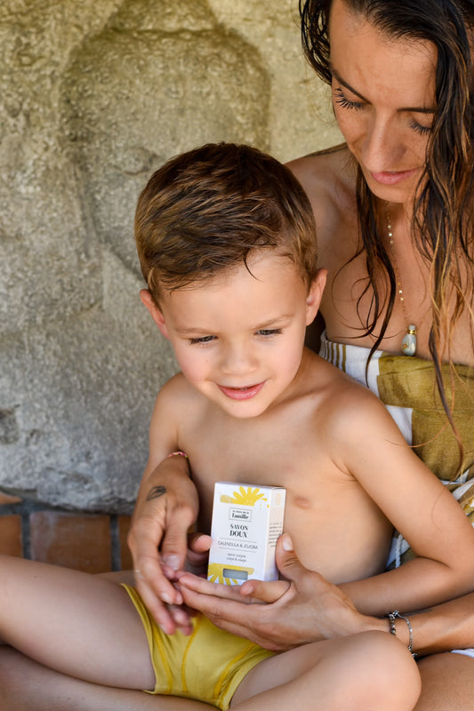 Savon surgras Neutre corps et visage - Calendula & Jojoba