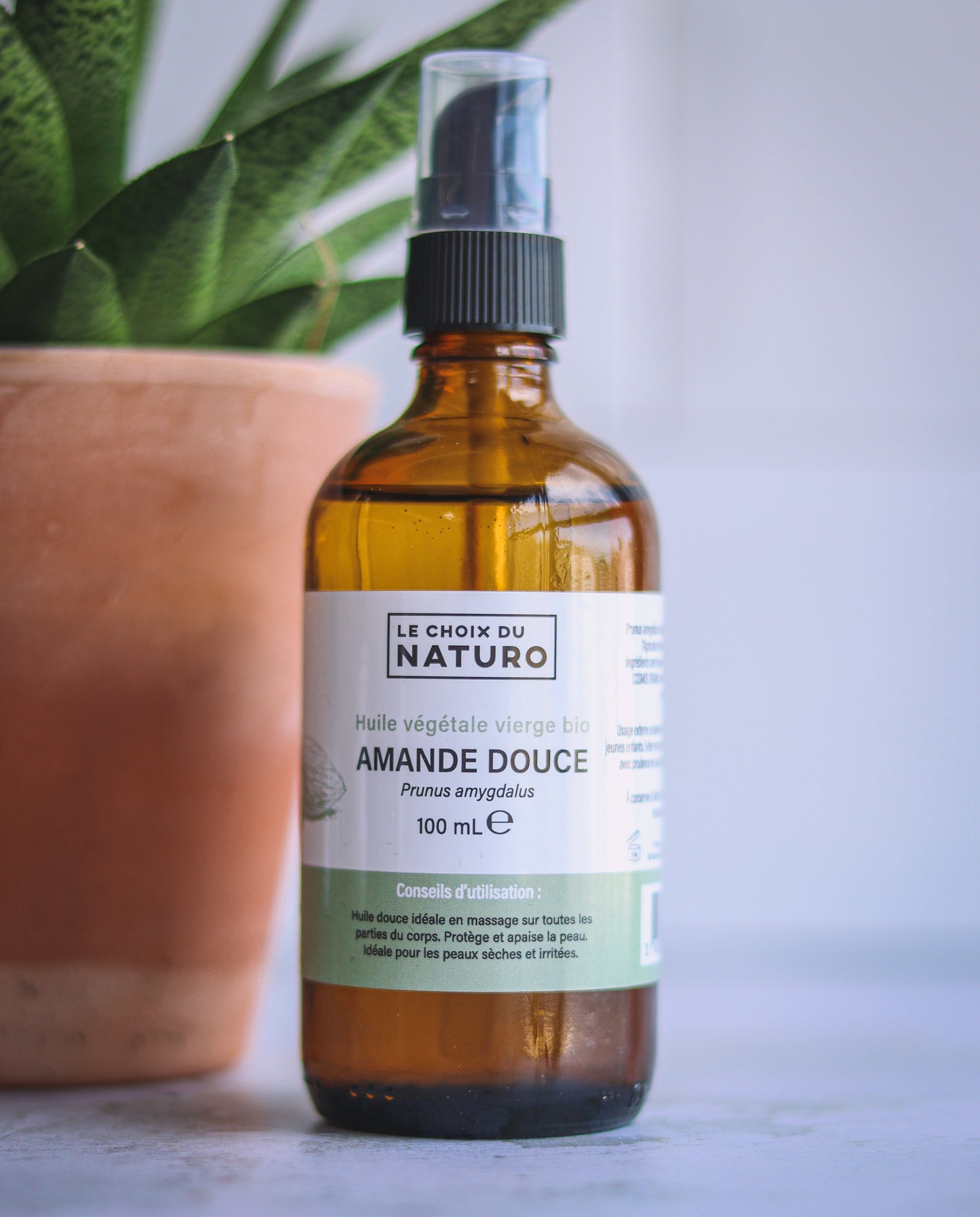 Huile végétale Amande douce bio