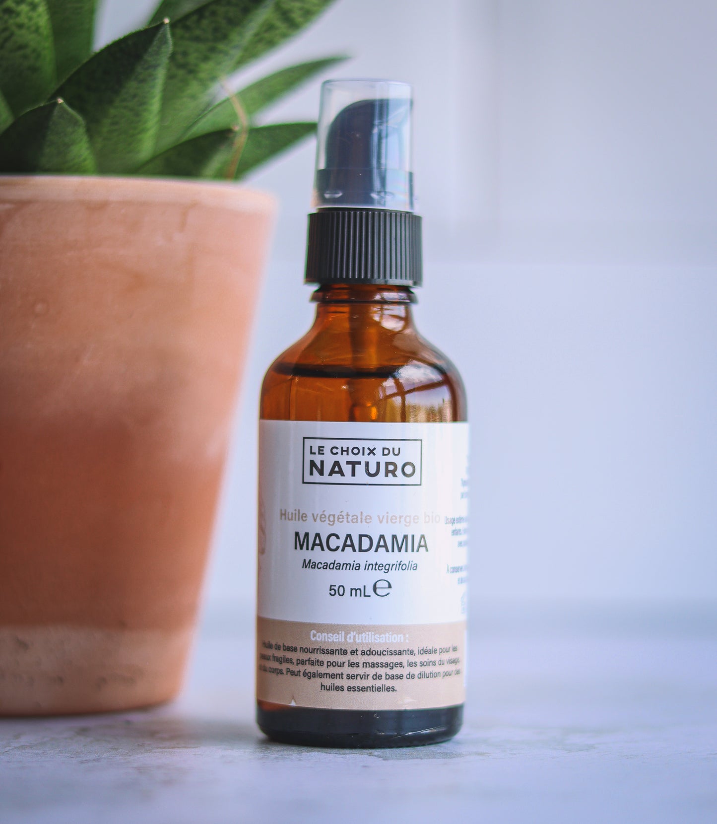 Huile végétale de Macadamia bio