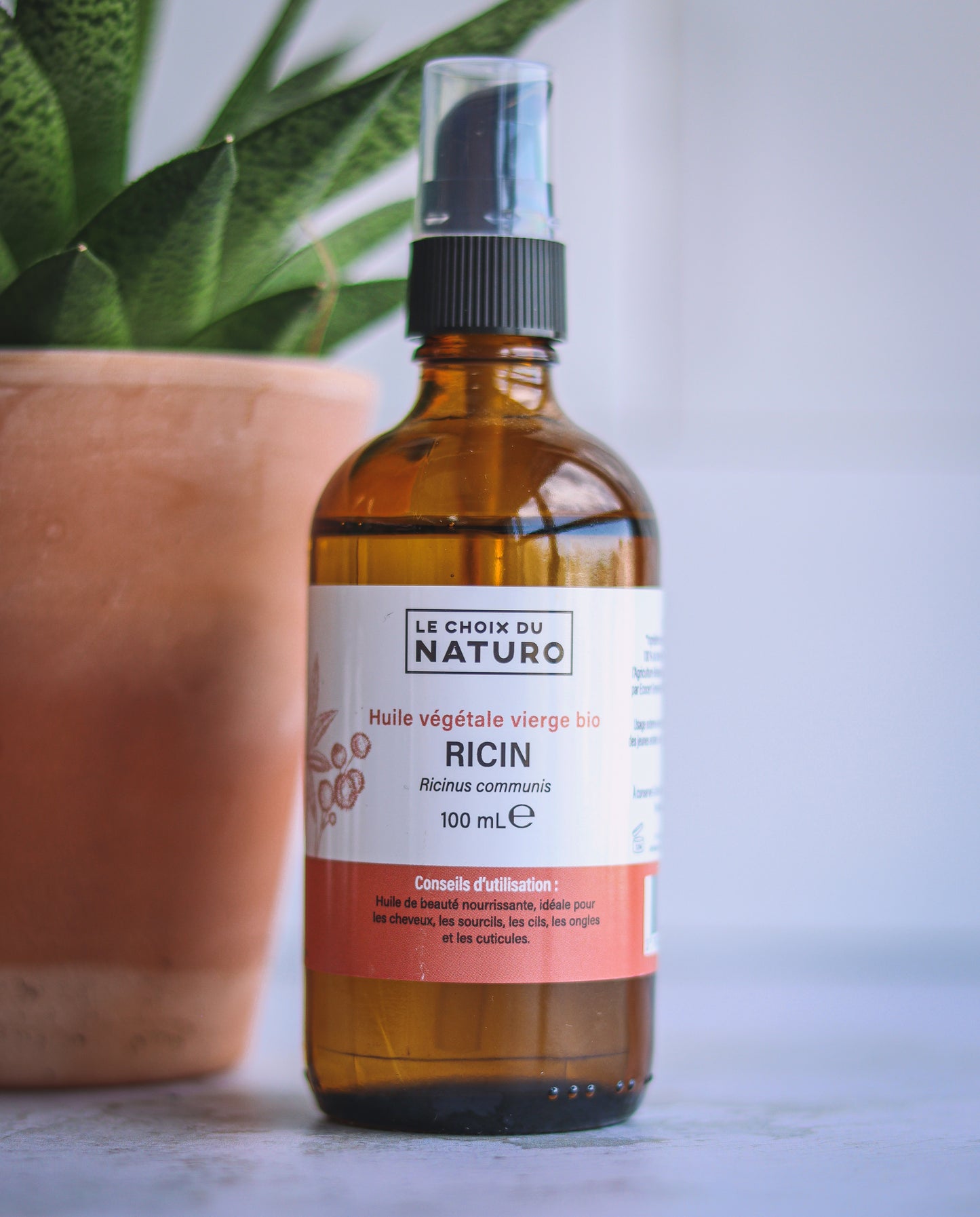 Huile végétale de Ricin bio