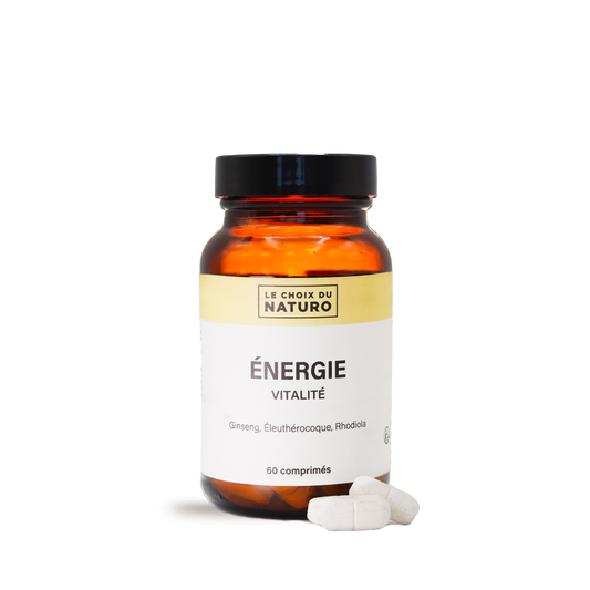 Complexe Énergie - Magnésium, Rhodiole, Ginseng