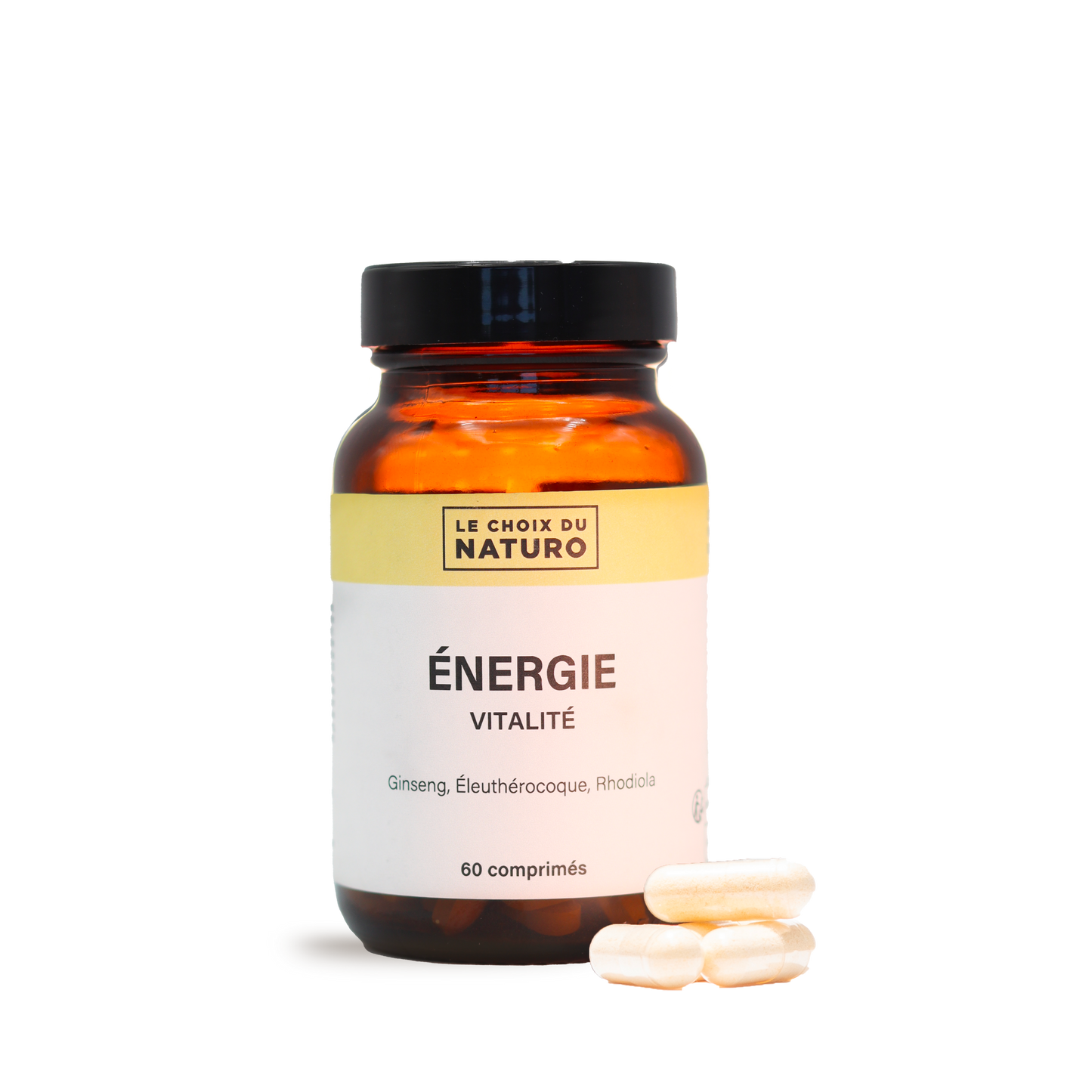 Complexe Énergie - Magnésium, Rhodiole, Ginseng