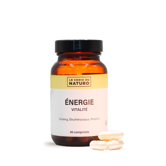 Complexe Énergie - Magnésium, Rhodiole, Ginseng