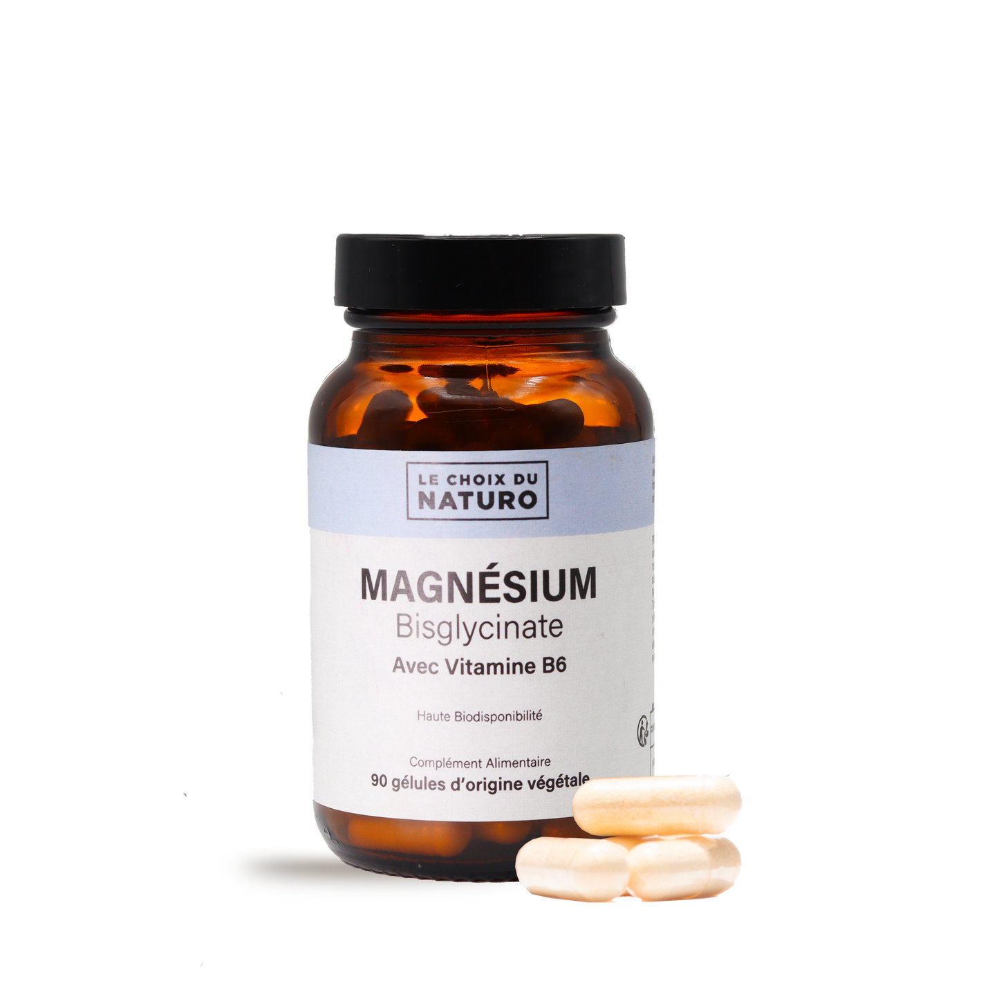 Bisglycinate de magnésium 300mg - 90 gélules