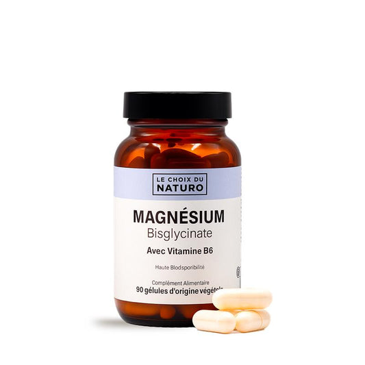 Bisglycinate de magnésium 300mg - 90 gélules