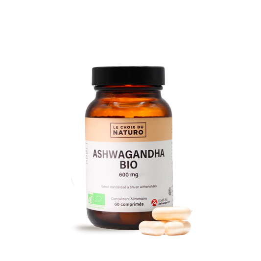 Ashwagandha bio KSM66 - 60 comprimés