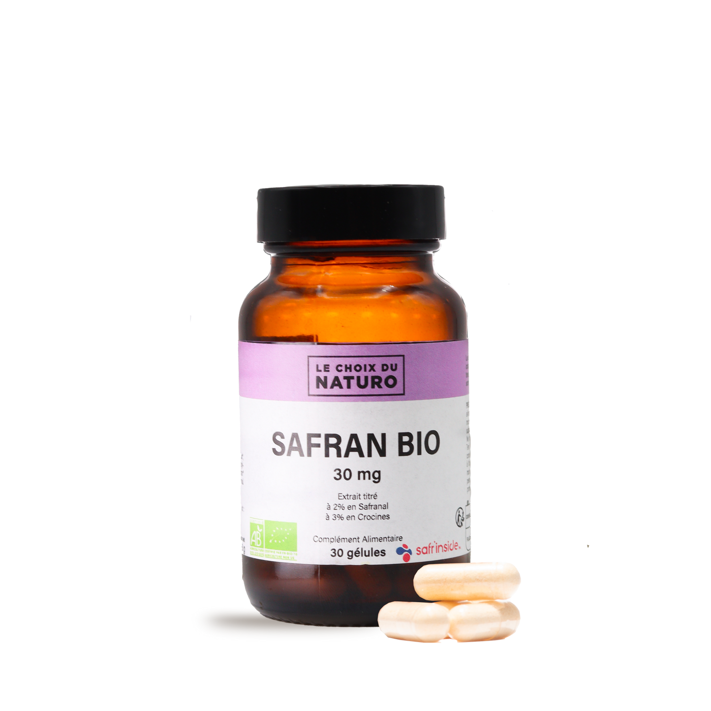 Safran 30mg - 30 gélules