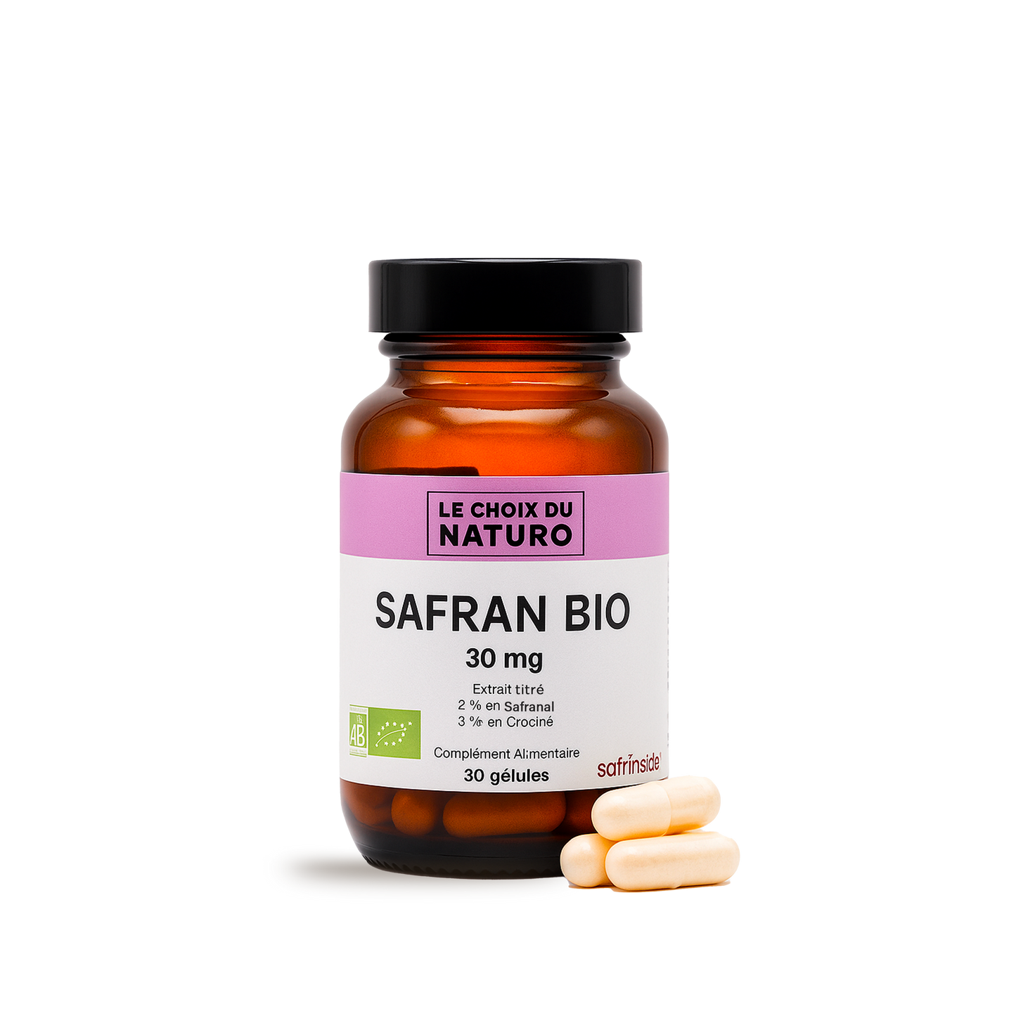 Safran 30mg - 30 gélules