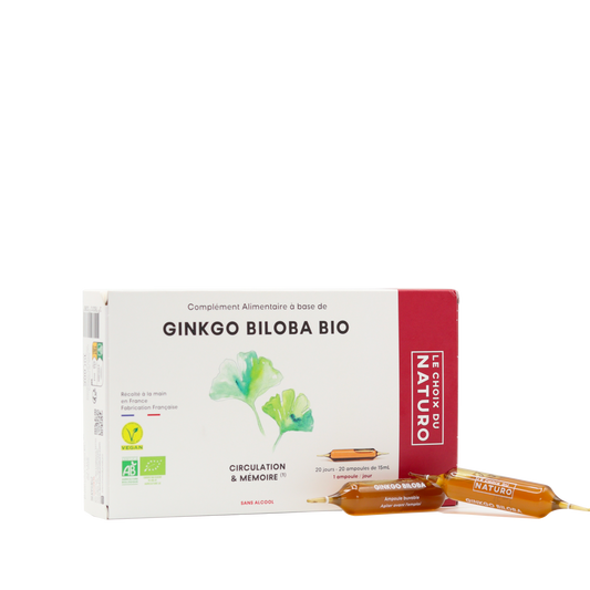 Ginkgo Biloba Bio - Complément alimentaire