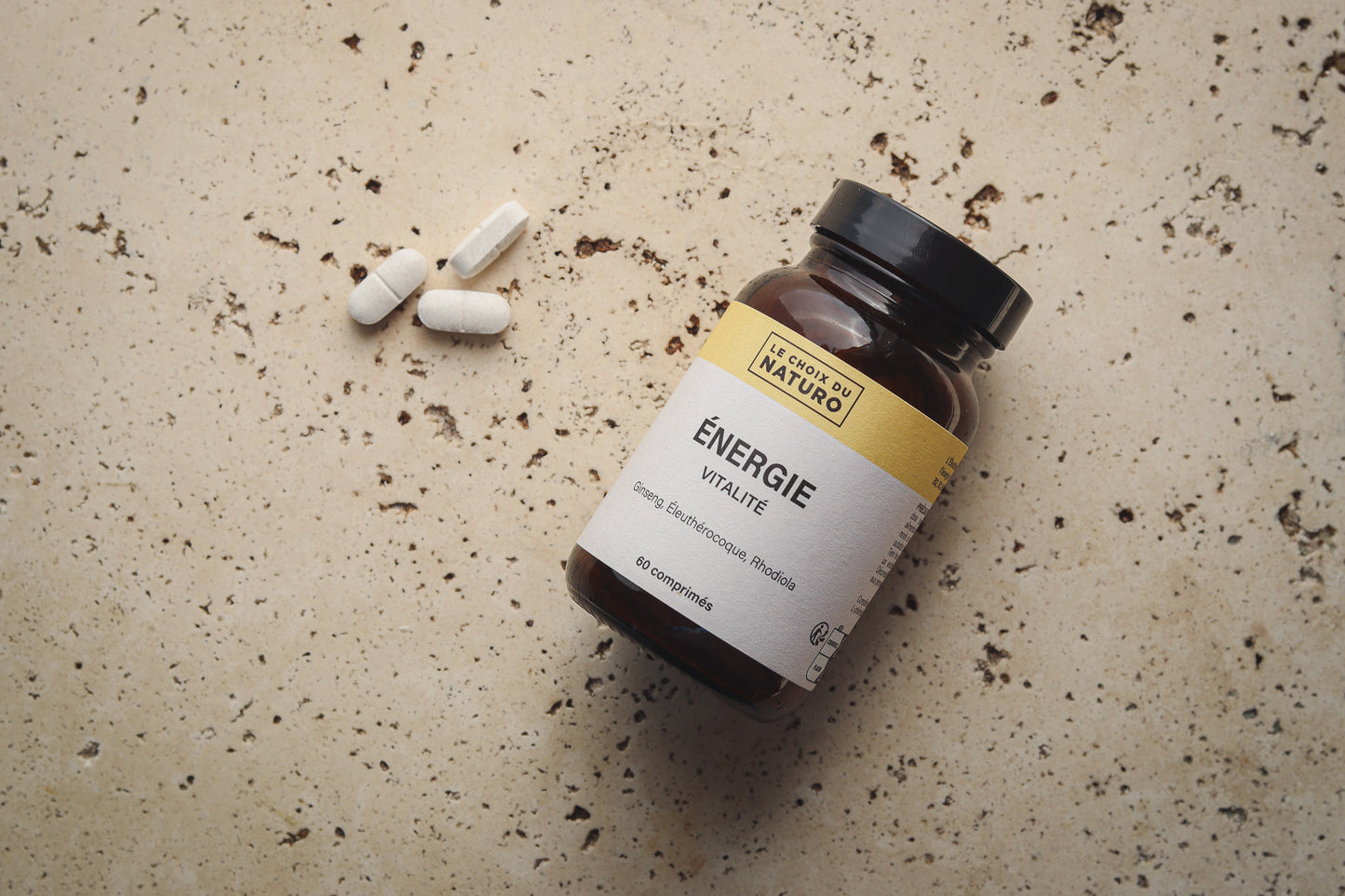 Complexe Énergie - Magnésium, Rhodiole, Ginseng