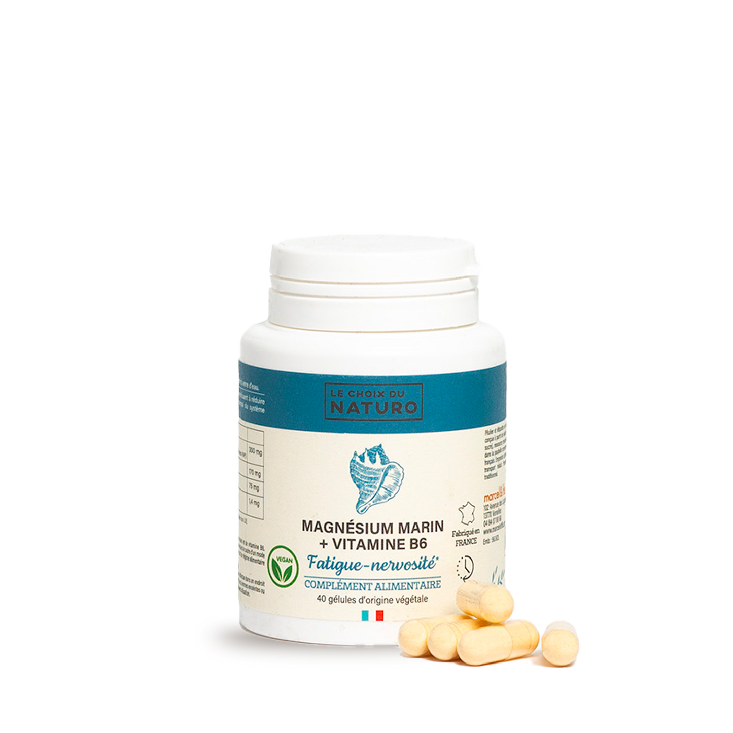 Magnésium Marin et vitamine B6 Bio