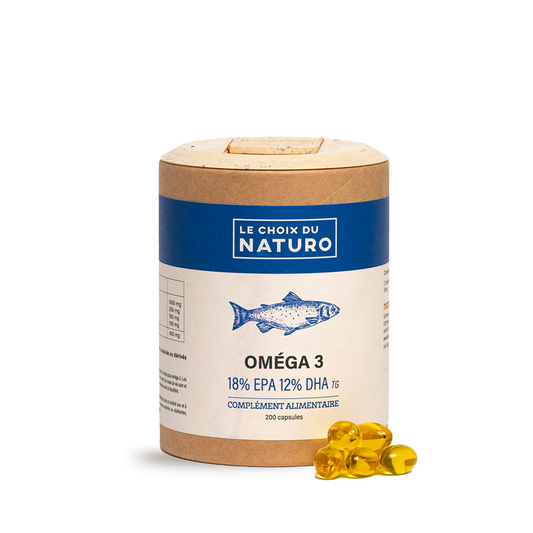 Oméga 3 EPA et DHA - 200 capsules