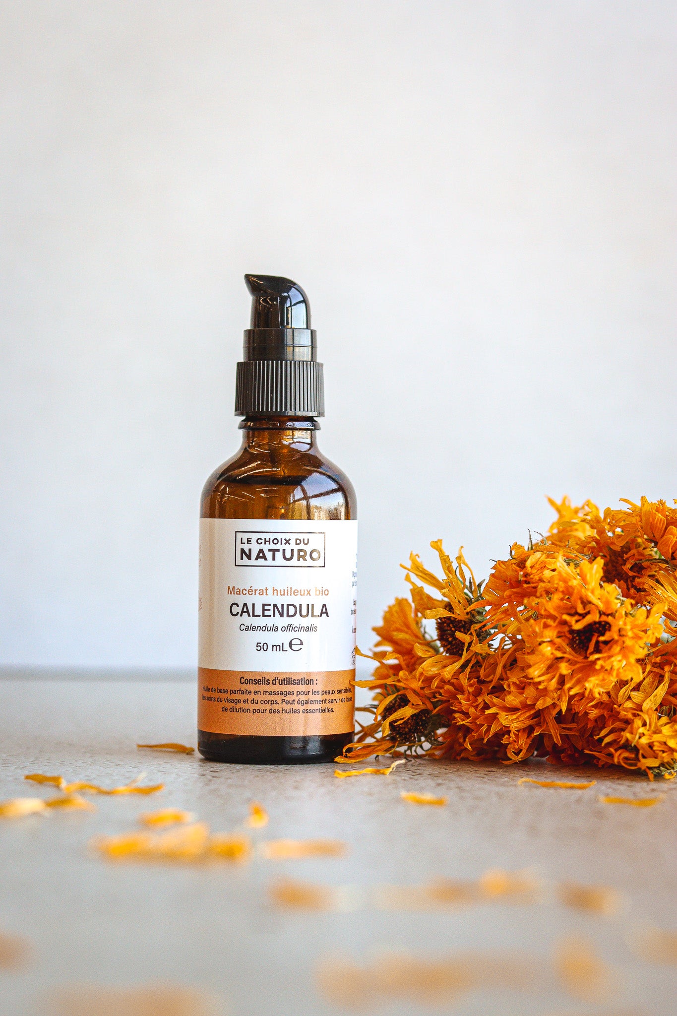 Huile végétale de Calendula bio - Le Choix du Naturo – LE CHOIX DU NATURO
